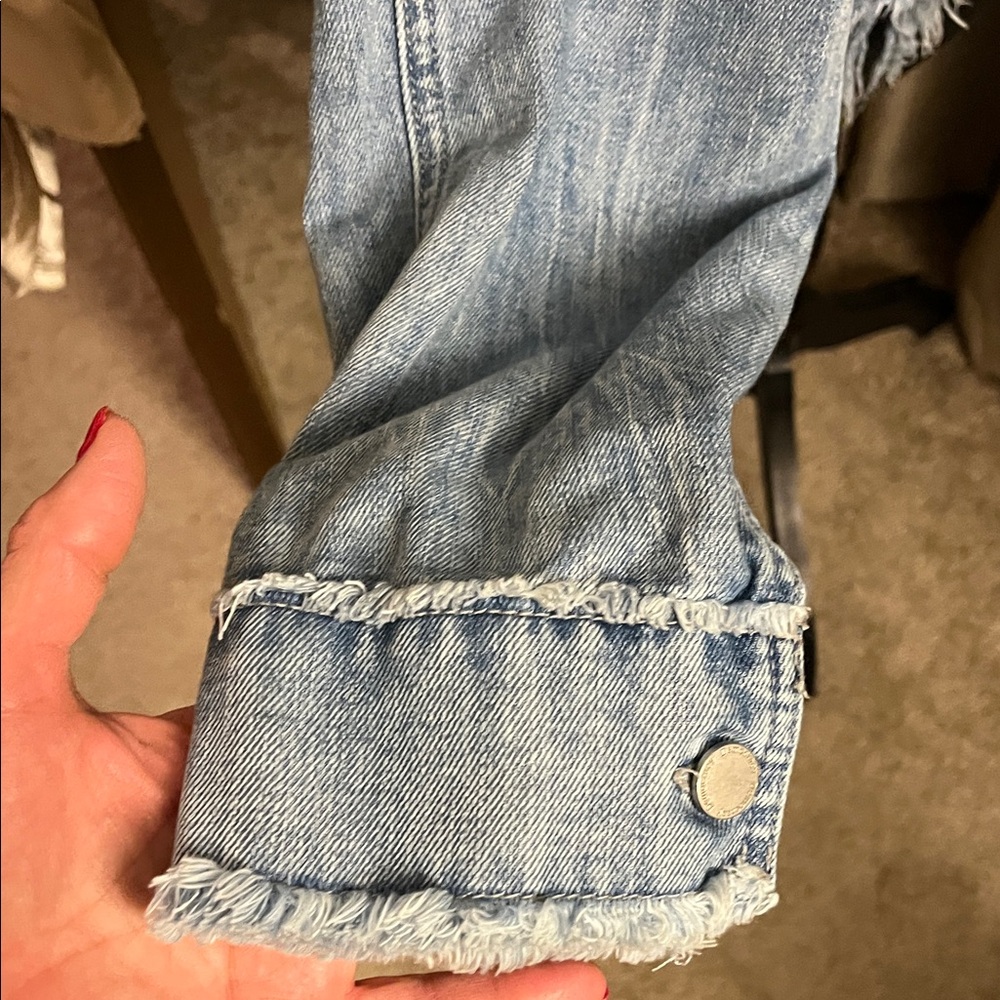 Democracy Blue Jean Jacket - Picture 3 of 5